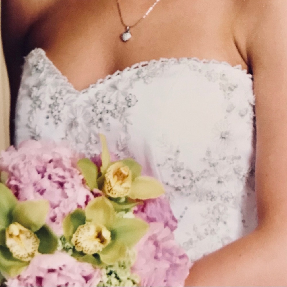 💞STUNNING💞Kleinfeld NYC COUTURE💞wedding gown💞 - Picture 6 of 8